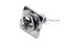 [E] น็อตยึดสายไฟ สแตนเลสชุบนิกเกิ้ล M5x10 mm พร้อมแหวนทรงสี่เหลี่ยม ขนาด 12x12 mm